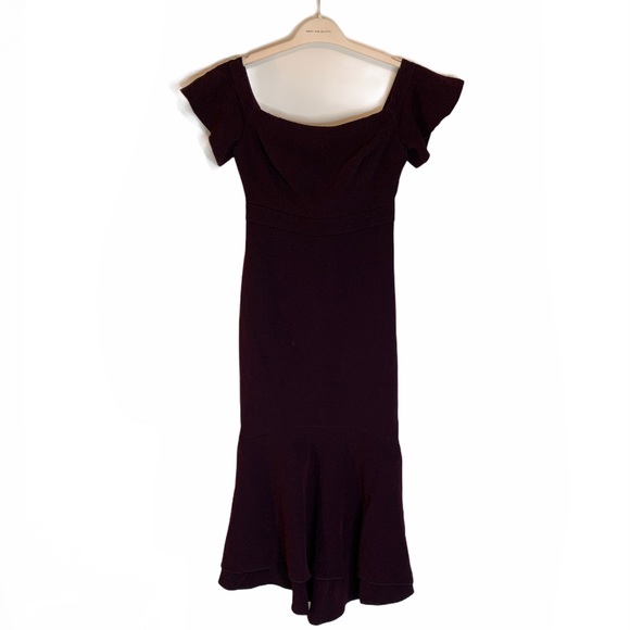 Rachel Zoe - Devin Dress - midi, off-the-shoulder - Picture 4 of 16